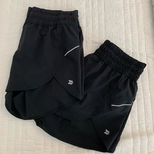 BUNDLE! 2 PAIRS of All in Motion high waisted running shorts - size M